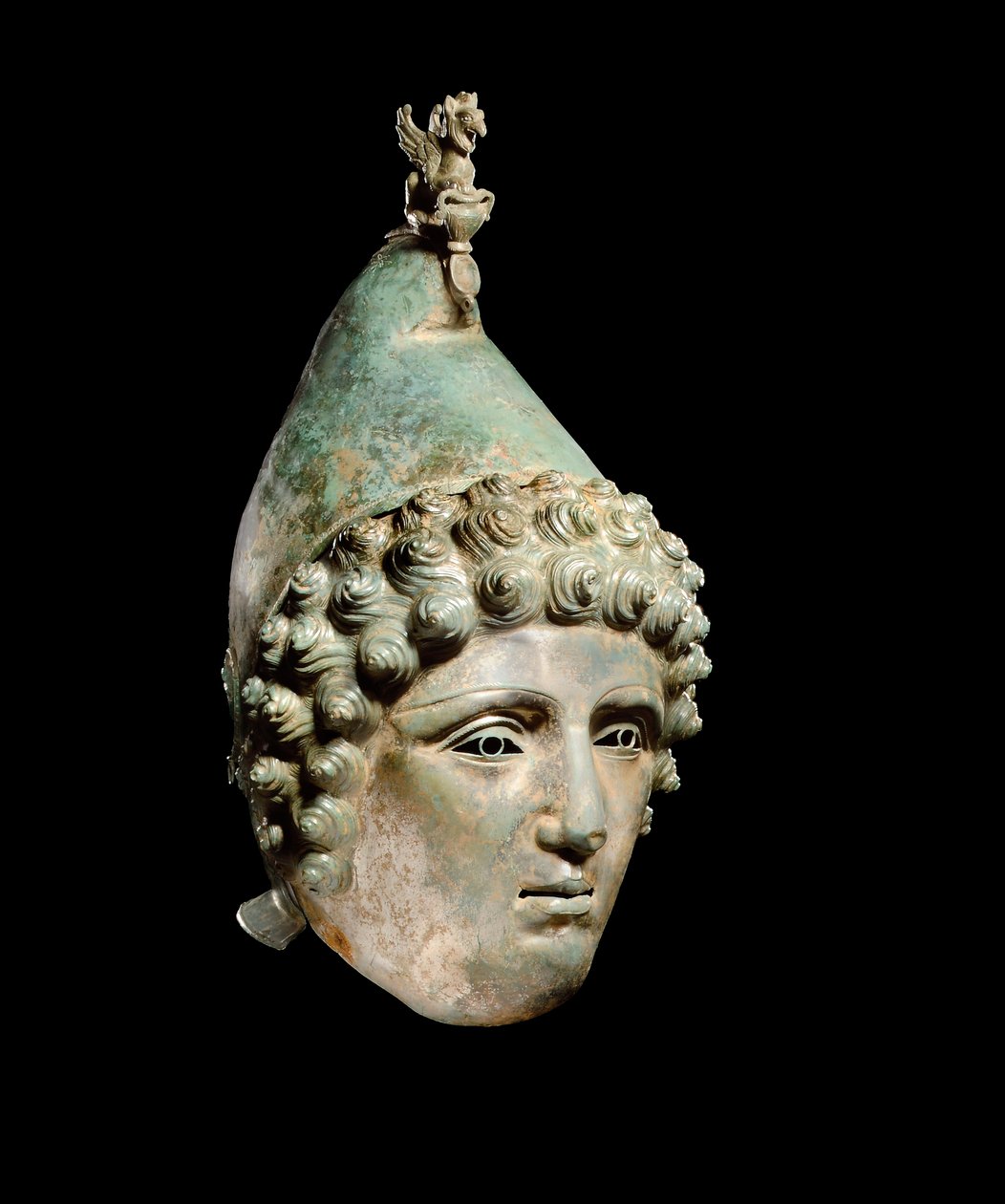 Crosby Garrett miğferi, MS 1.-2. yüzyılın sonları (bronz) (ayrıca bkz. 871728-34, 482018, 396159 & 413093) by Roman Roman