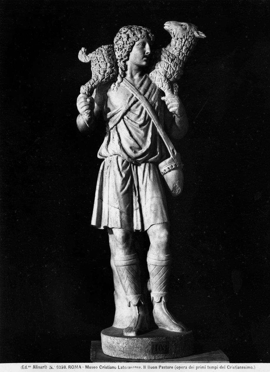 İyi Çoban (mermer) by Roman Roman