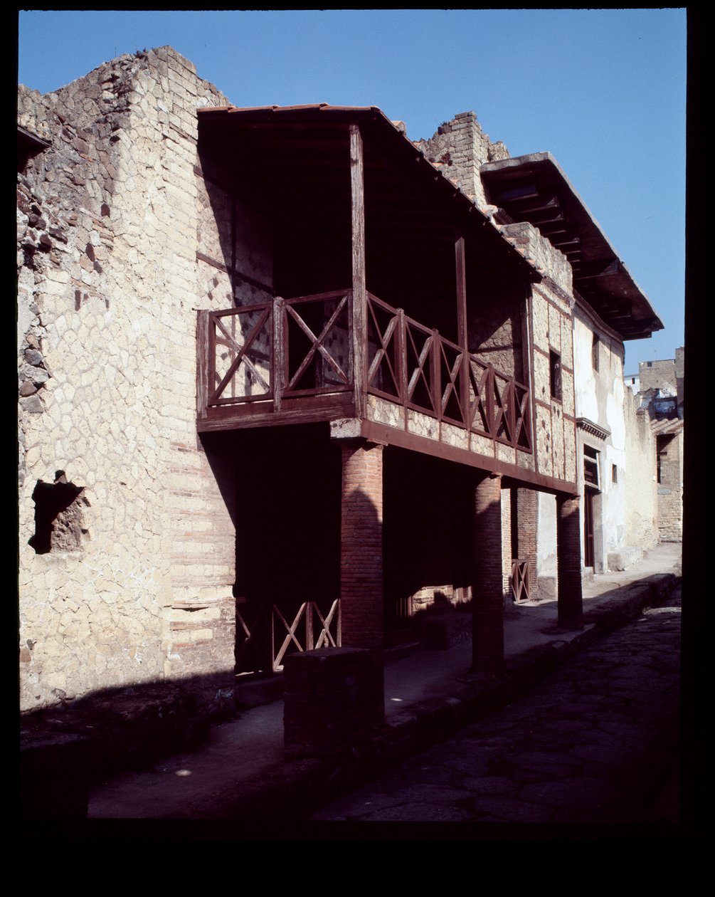 Casa a Graticcio adlı evin görünümü, MÖ 5. yüzyıl - MS 1. yüzyıl by Roman Roman
