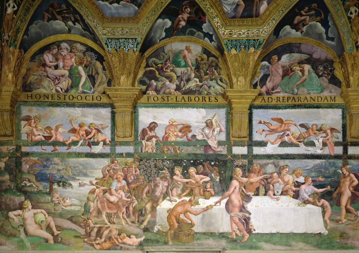 Cupid ve Psyche Odası, Cupid ve Psyche