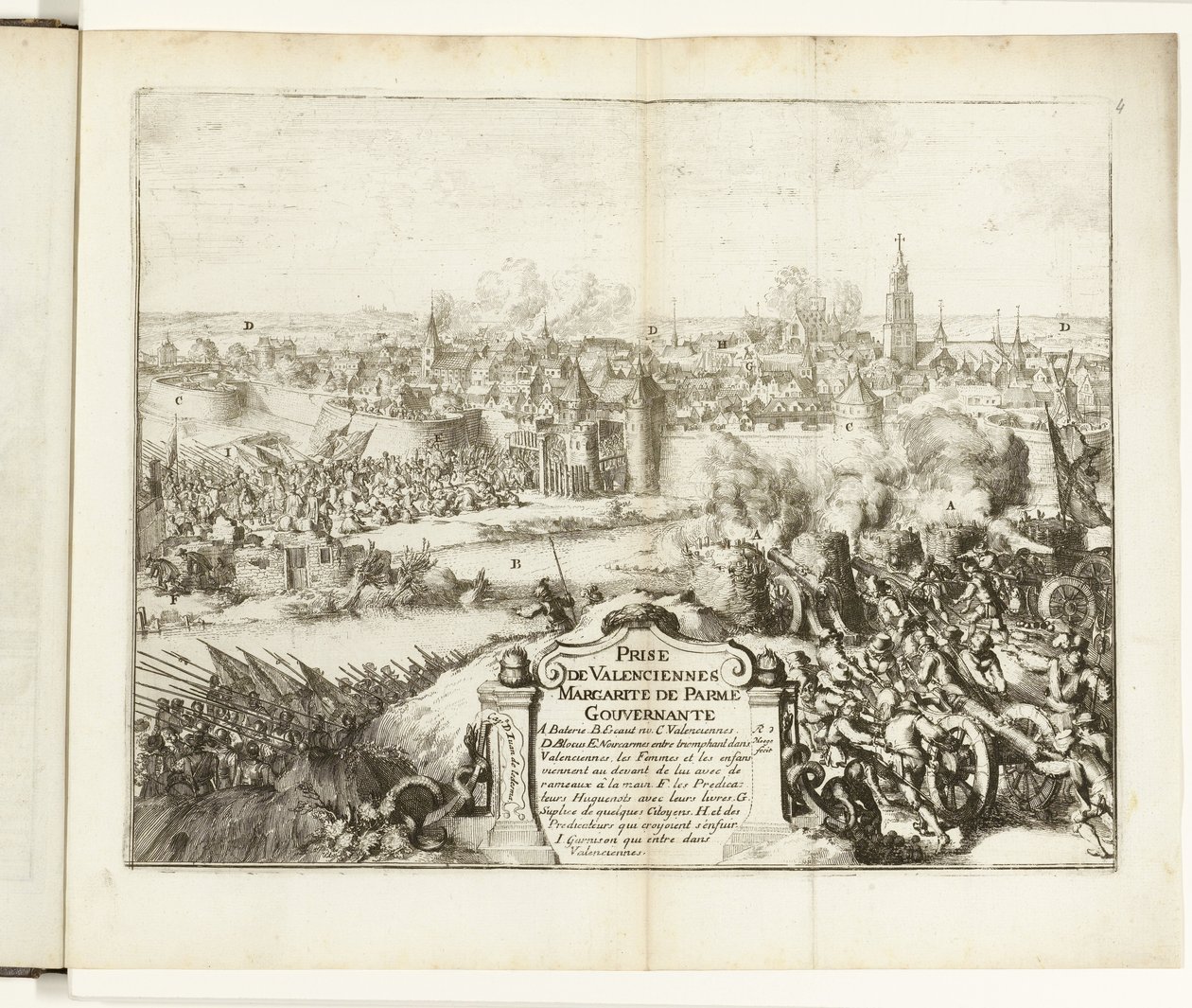 Inname van Valenciennes, 1567 Valenciennes
