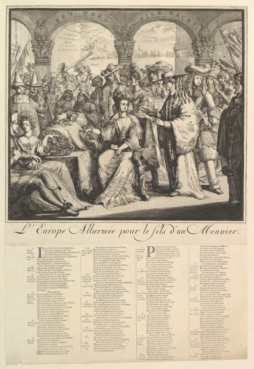 Alarmed Europe.n.d. by Romeyn de Hooghe