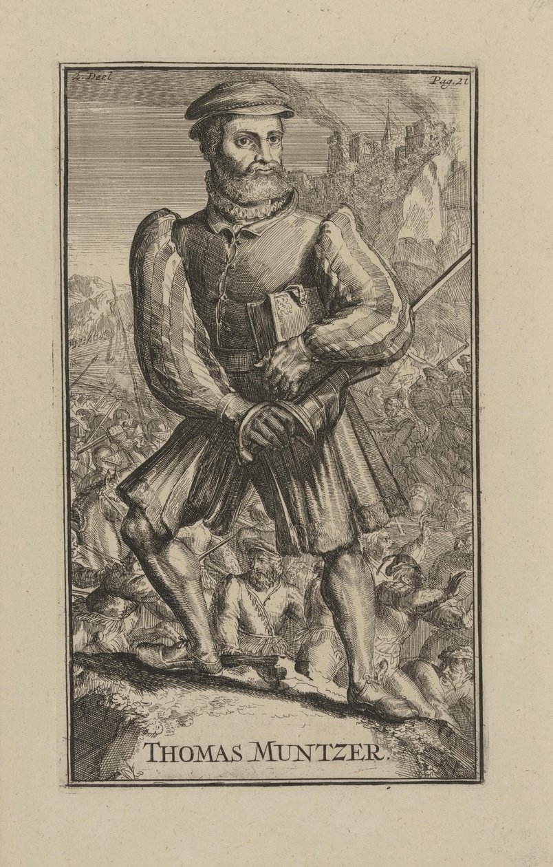 Thomas Muntzer (Munzer) (c. 1489-1525), Almanya