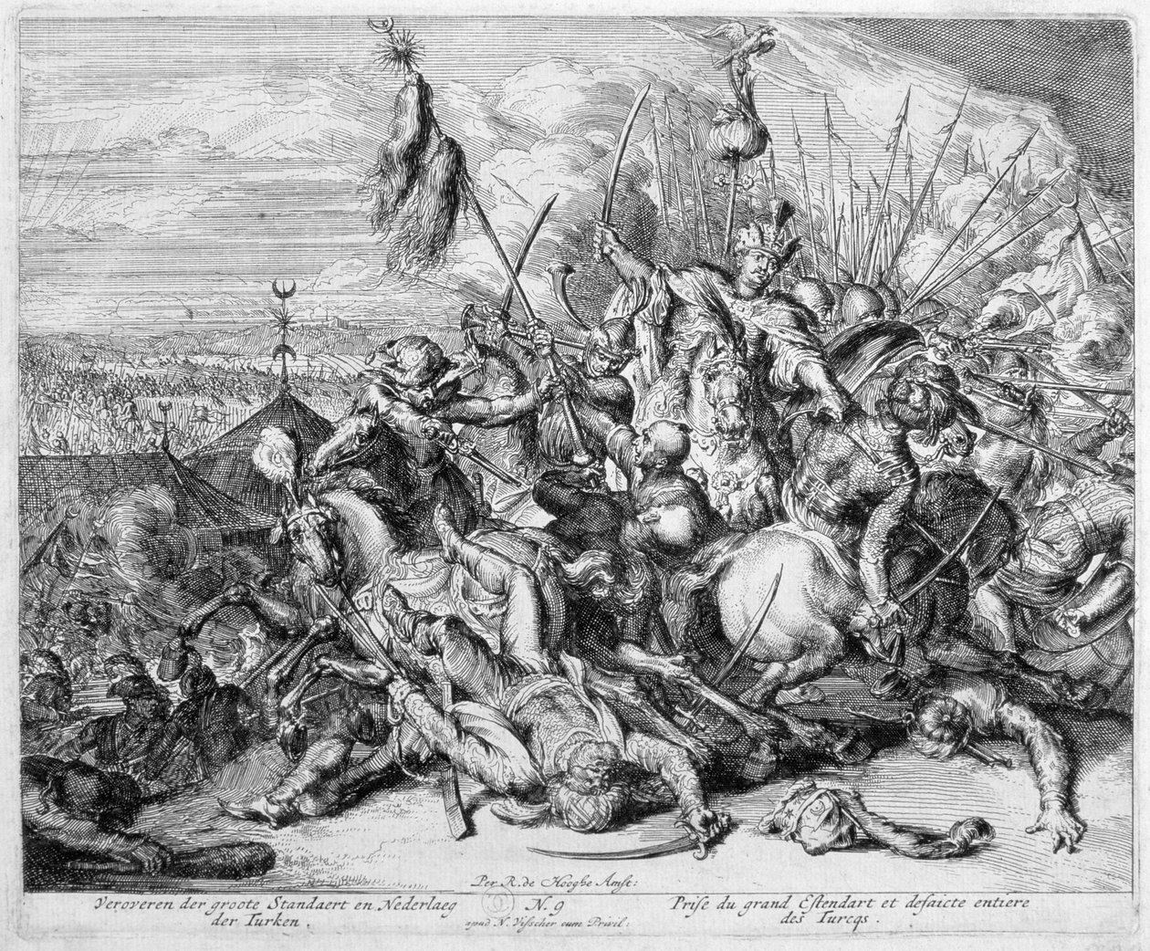 Viyana Baskı Döngüsü, Büyük Standardı Yakalamak, 1683 by Romeyn de Hooghe