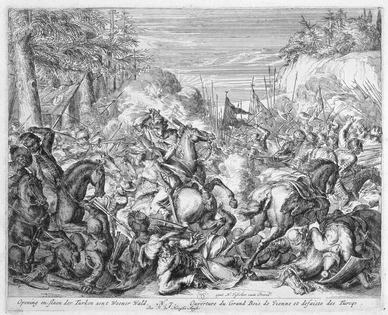 Við sjóinn by Romeyn de Hooghe