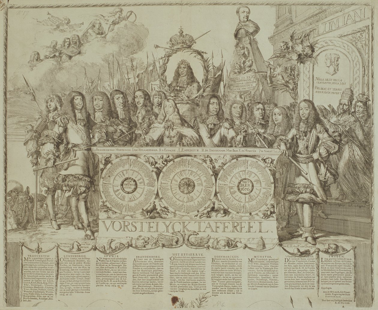 Vorstelyck Sahnesi, c.1676 by Romeyn de Hooghe