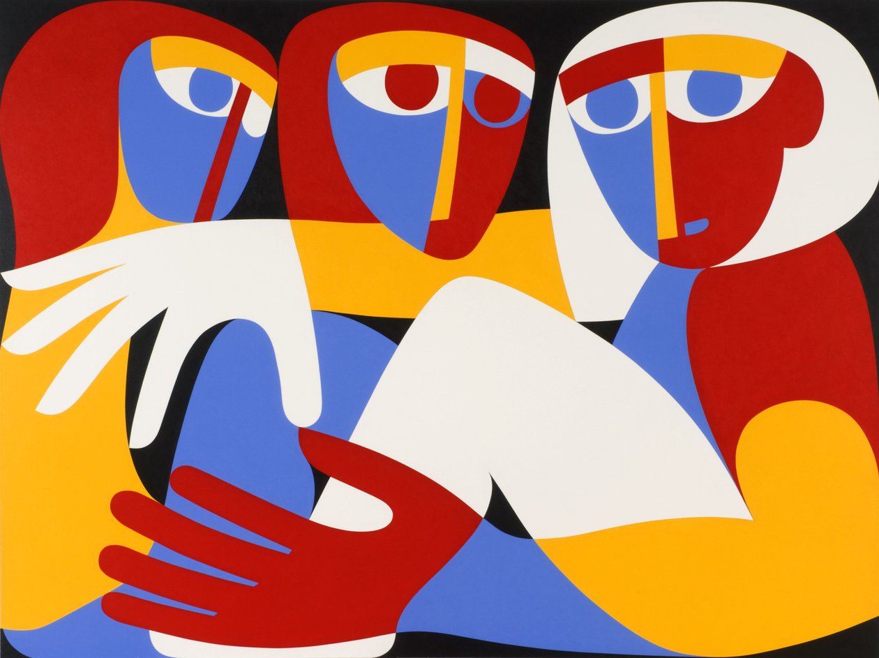 Till Light Arise, 1988 (gemide akrilik) by Ron Waddams