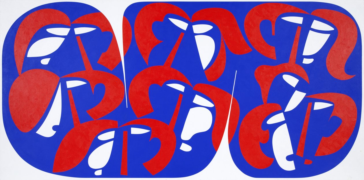 Gerçeği Güçle Konuşmak, 2008 (gemide akrilik) by Ron Waddams
