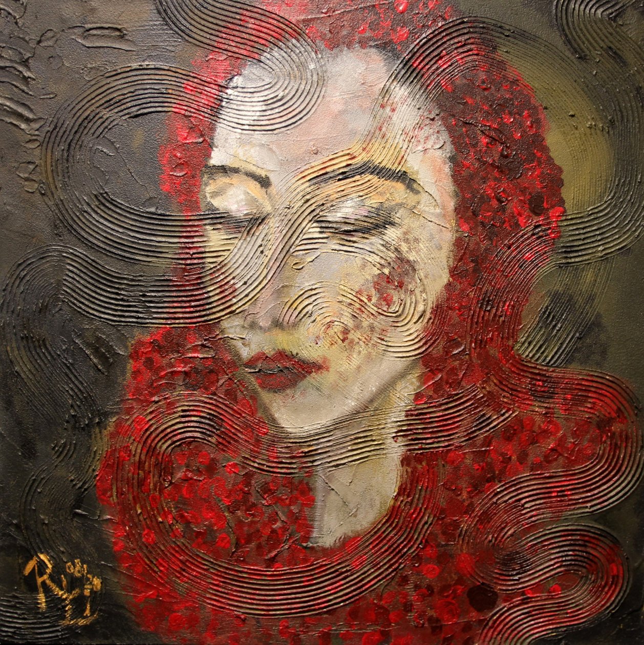 Kızıl saçlı hassas kadın by RosaLi