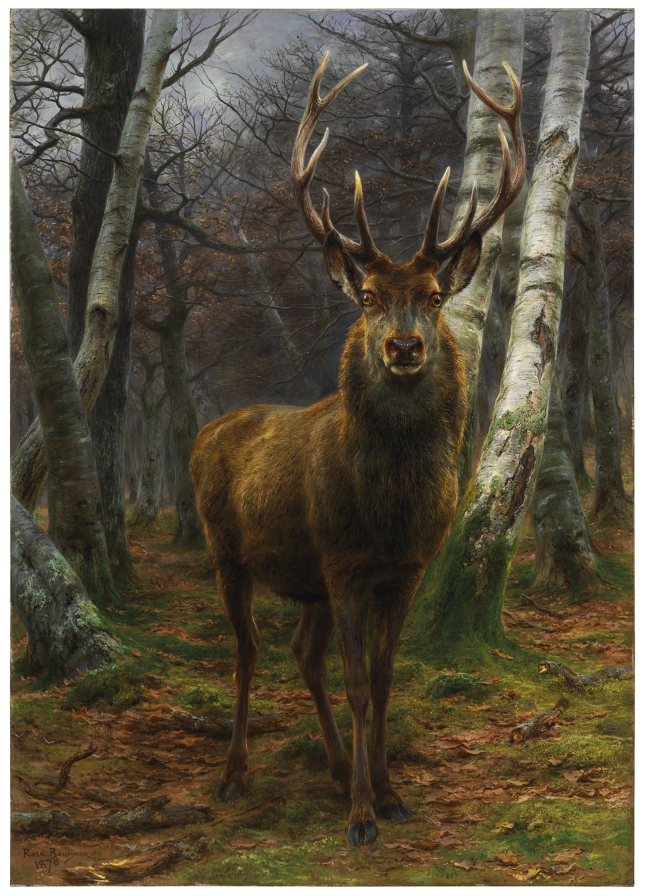 Ormanın Kralı, 1878 by Rosa Bonheur