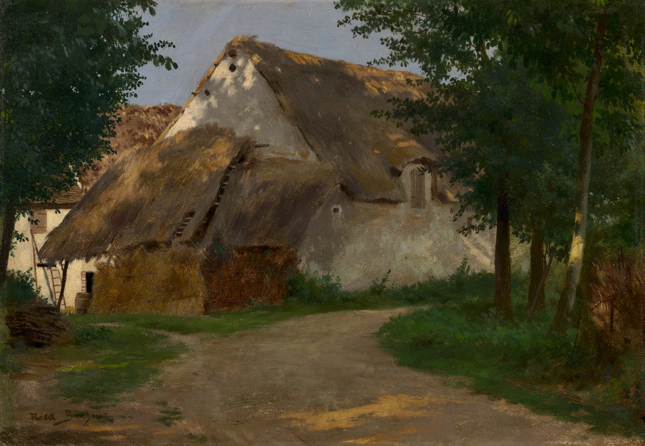 Ormanın Girişindeki Çiftlik by Rosa Bonheur