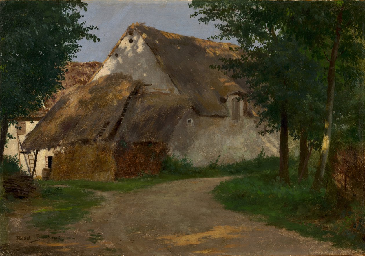 Ormanın Girişindeki Çiftlik, 1860-1880 by Rosa Bonheur