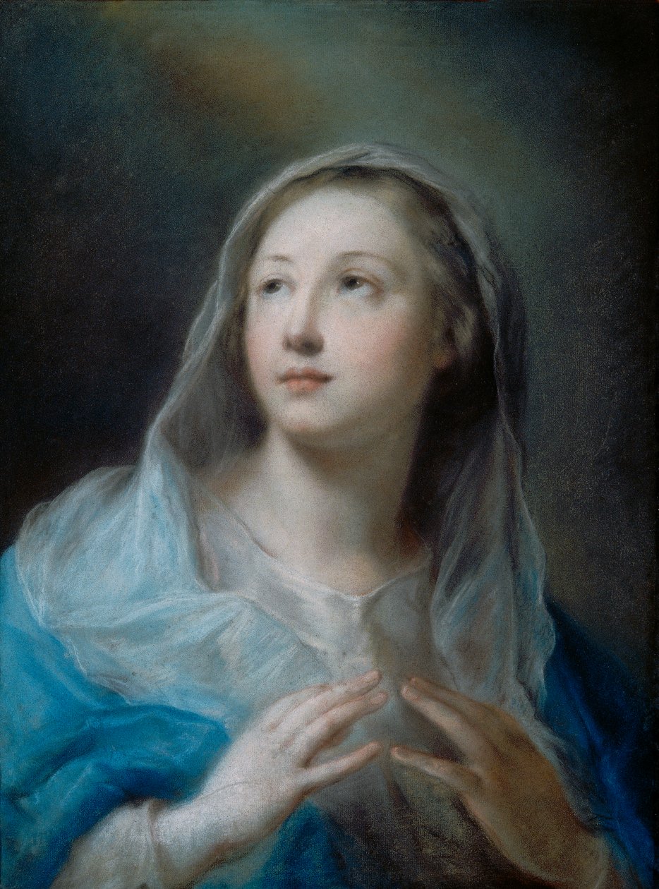 madonna by Rosalba Giovanna Carriera