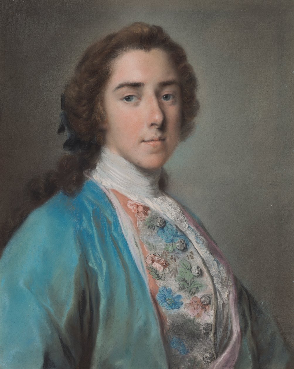 Henry Fiennes Pelham-Clinton, dokuzuncu Lincoln Kontu ve ikinci Newcastle Dükü'nün portresi by Rosalba Carriera