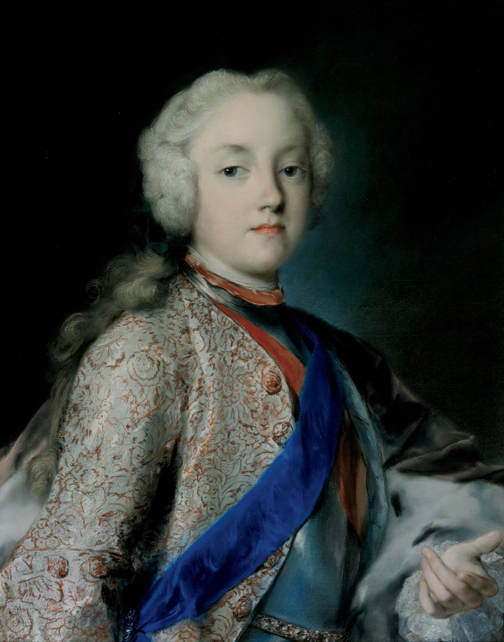 Saksonya Veliaht Prensi Frederick Christian 1722-1763, 1739-1740 by Rosalba Giovanna Carriera