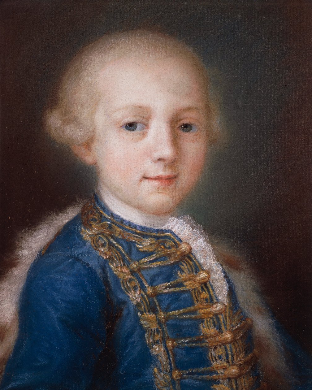 Genç Çocuğun Portresi, Rosalba Carriera (1673-1757) by Rosalba Giovanna Carriera