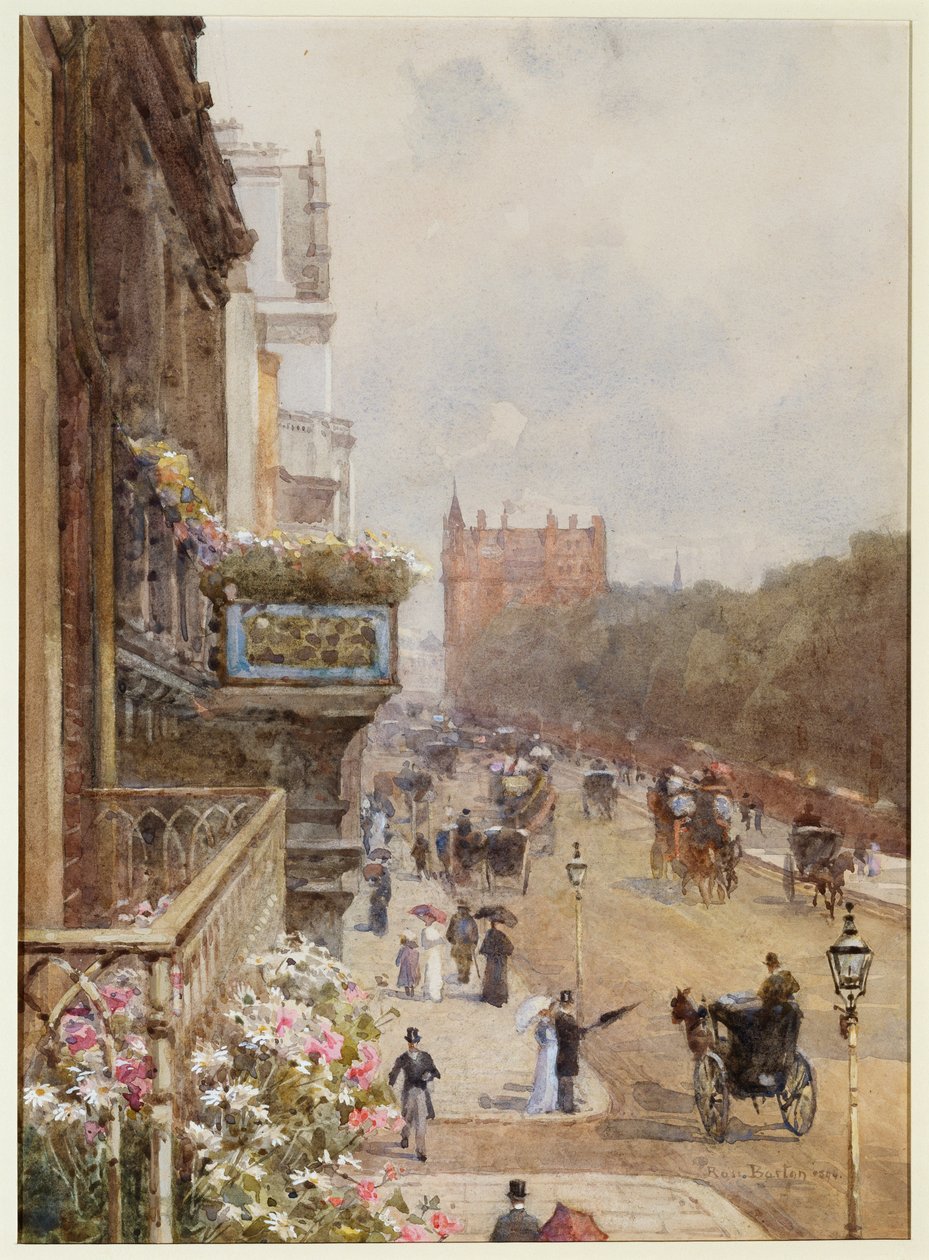Piccadilly, 1894 by Rose Maynard Barton