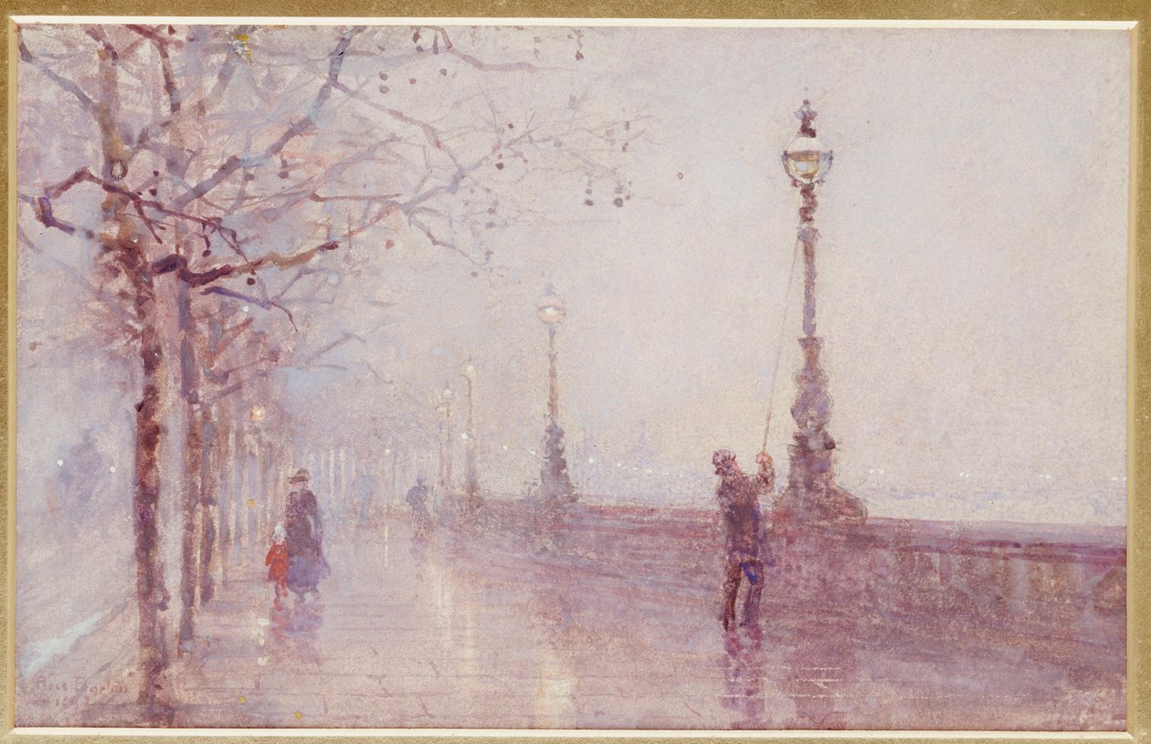 Son Lamba, Thames Dolgusu, 1892 by Rose Maynard Barton