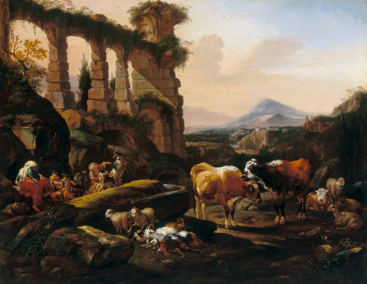 pastoral sahne by Ross Johann