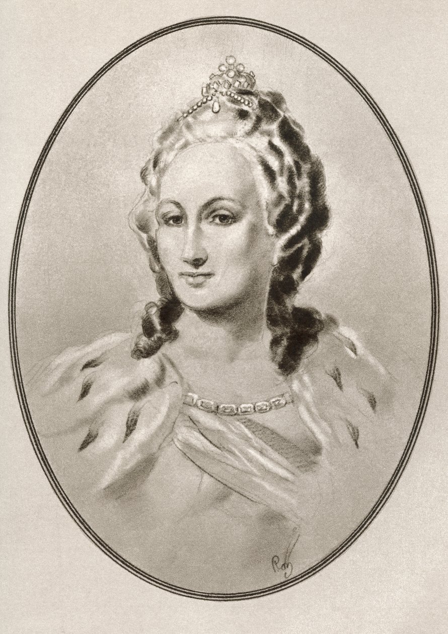 Ünlü Hükümdarların Yaşayan Biyografilerinden Catherine II. by Ross Gordon