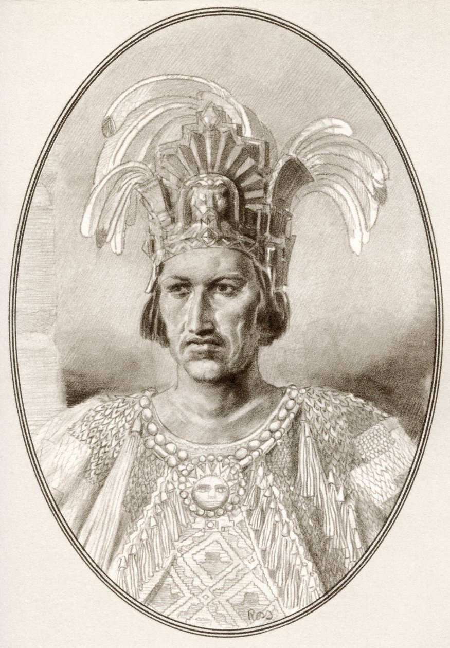 Moctezuma II, Ünlü Hükümdarların Yaşayan Biyografilerinden. by Ross Gordon