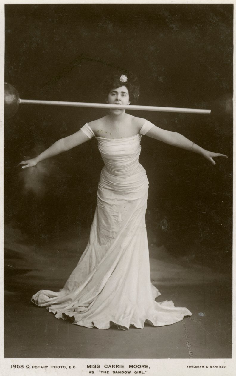 Carrie Moore, Avustralyalı aktris, 1900