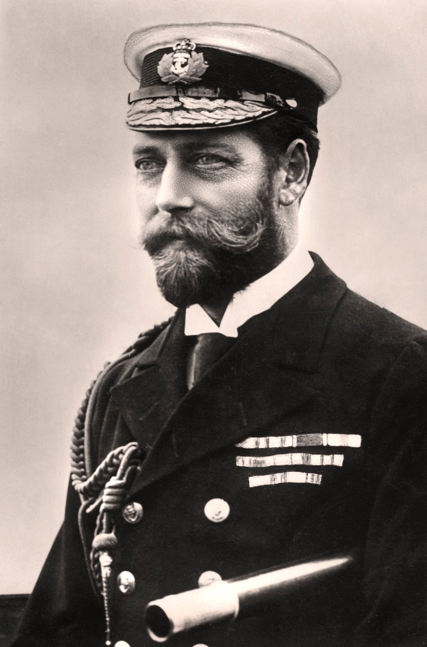 King George V 1865-1936, 20. yüzyılın başlarında. by Rotary Photo