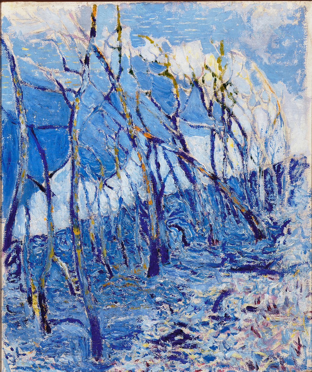 Peyzaj veya Kestane Ormanı,. c.1918-21 by Rubaldo Merello