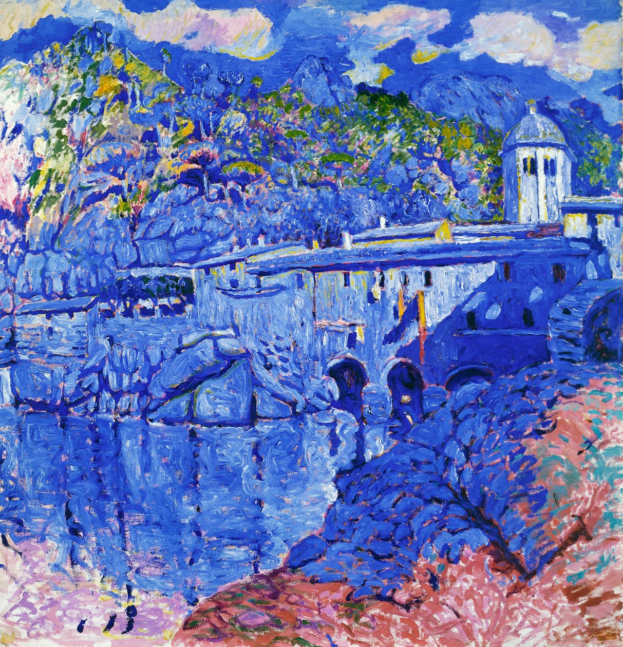 San Fructuosus, Rubaldo Merello (1872-1922), tuval üzerine yağlı boya. İtalya, 20. yüzyıl. by Rubaldo Merello