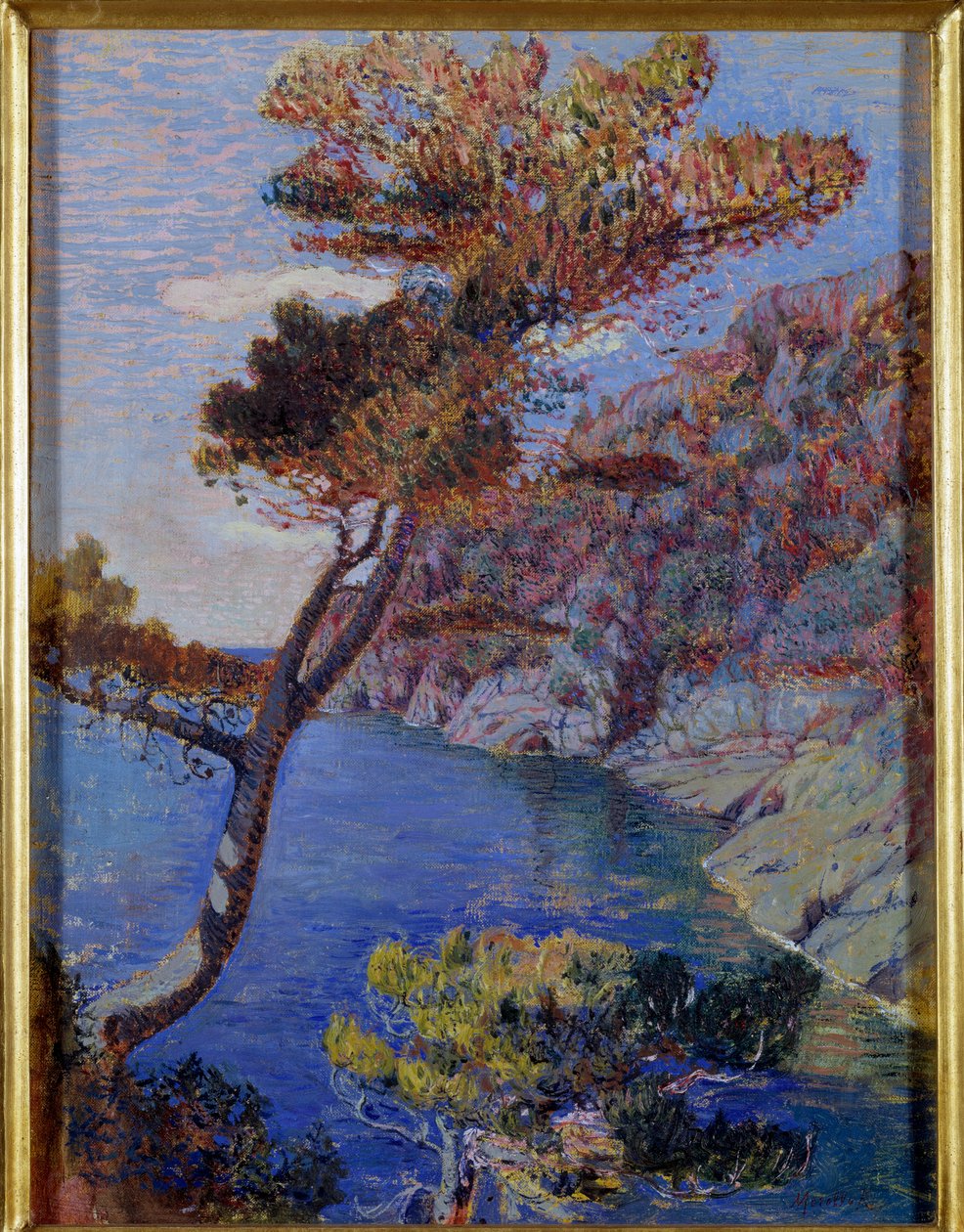 Görünüm Portofino, İtalya Tablo Rubaldo Merello (1872-1922) tarafından Dim 60x46 cm Genes, Galleria d