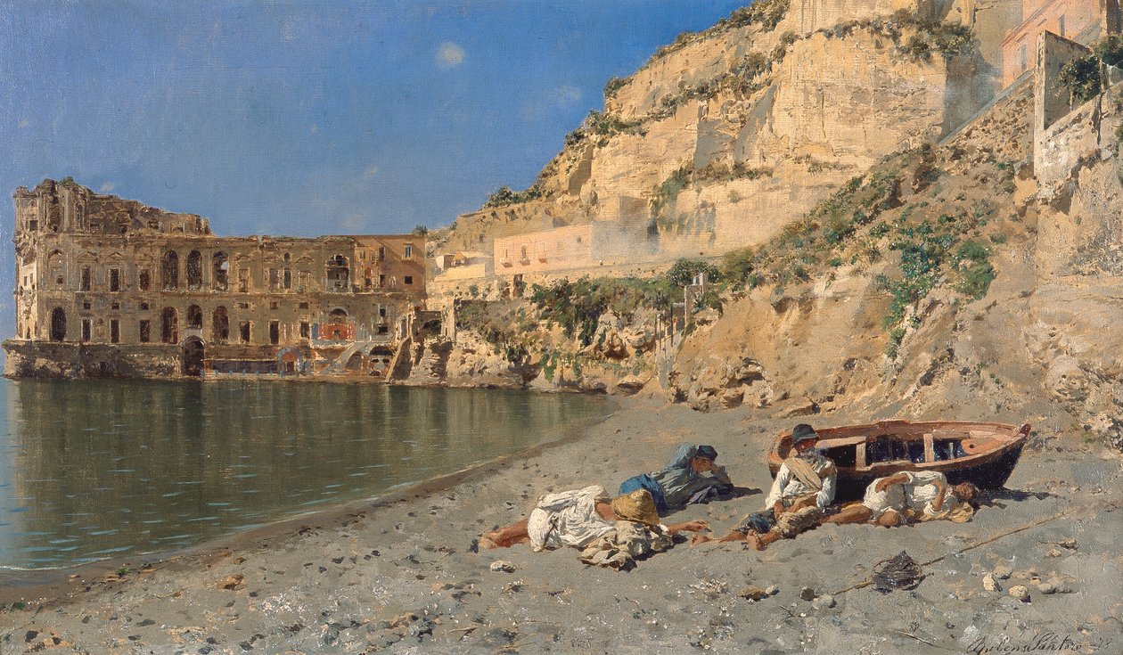 Güneş Işığında Bir Siesta by Rubens Santoro