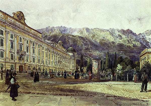 Kale, Innsbruck by Rudolf Bernt