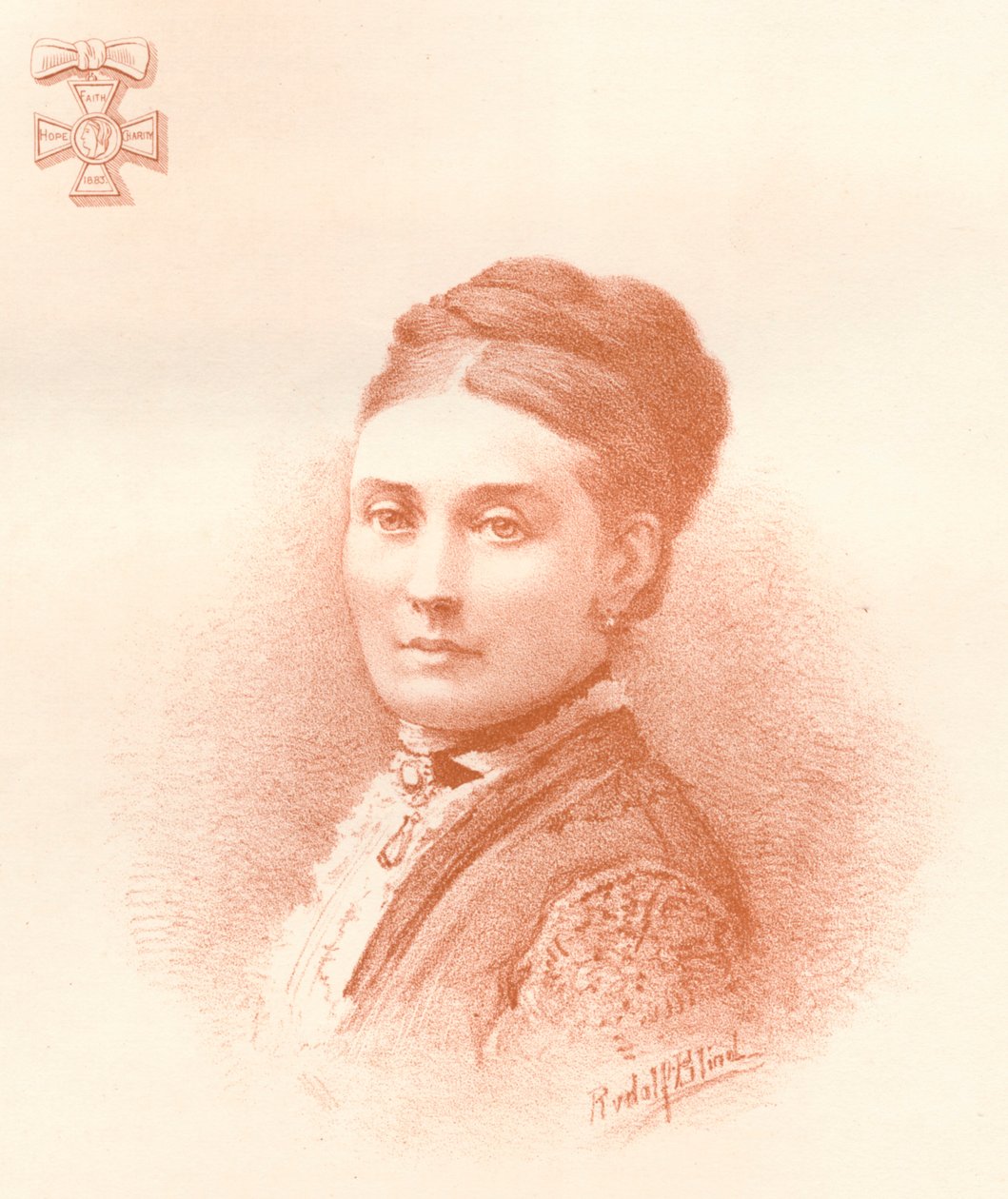 Alman İmparatorluğu ve Prusya Veliaht Prensesi, 1884 by Rudolf Blind