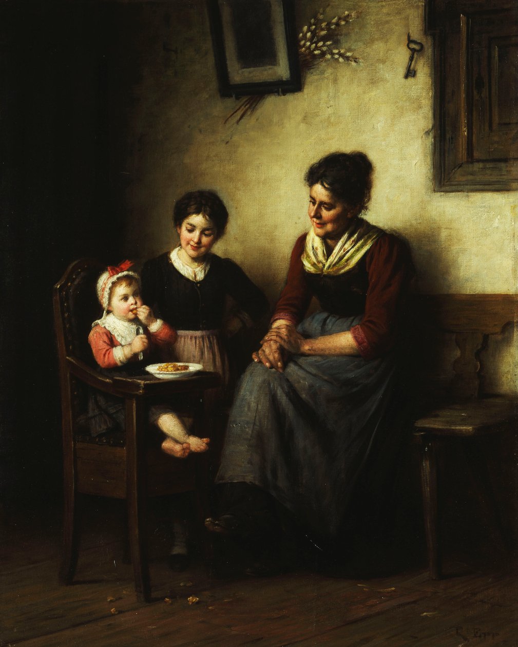 Bebeğin Yemek Zamanı, by Rudolf Epp
