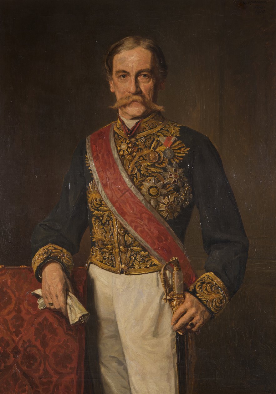 Bakan Karl Hohenwart, Gerlachstein Kontu by Rudolf Konopa