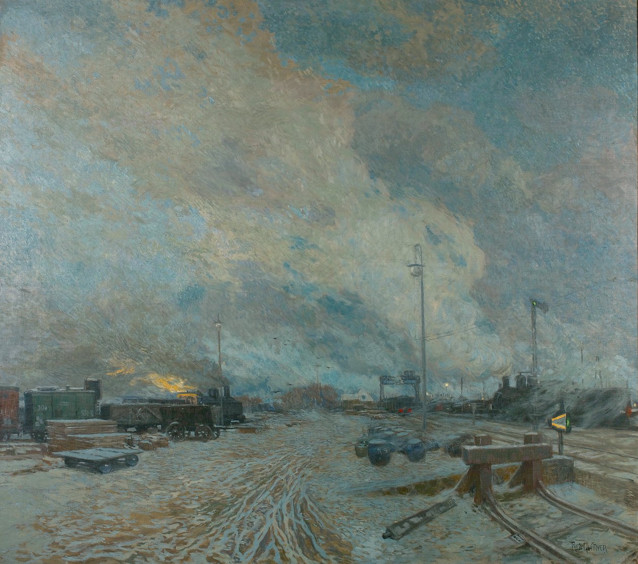 yük istasyonu by Rudolf Quittner
