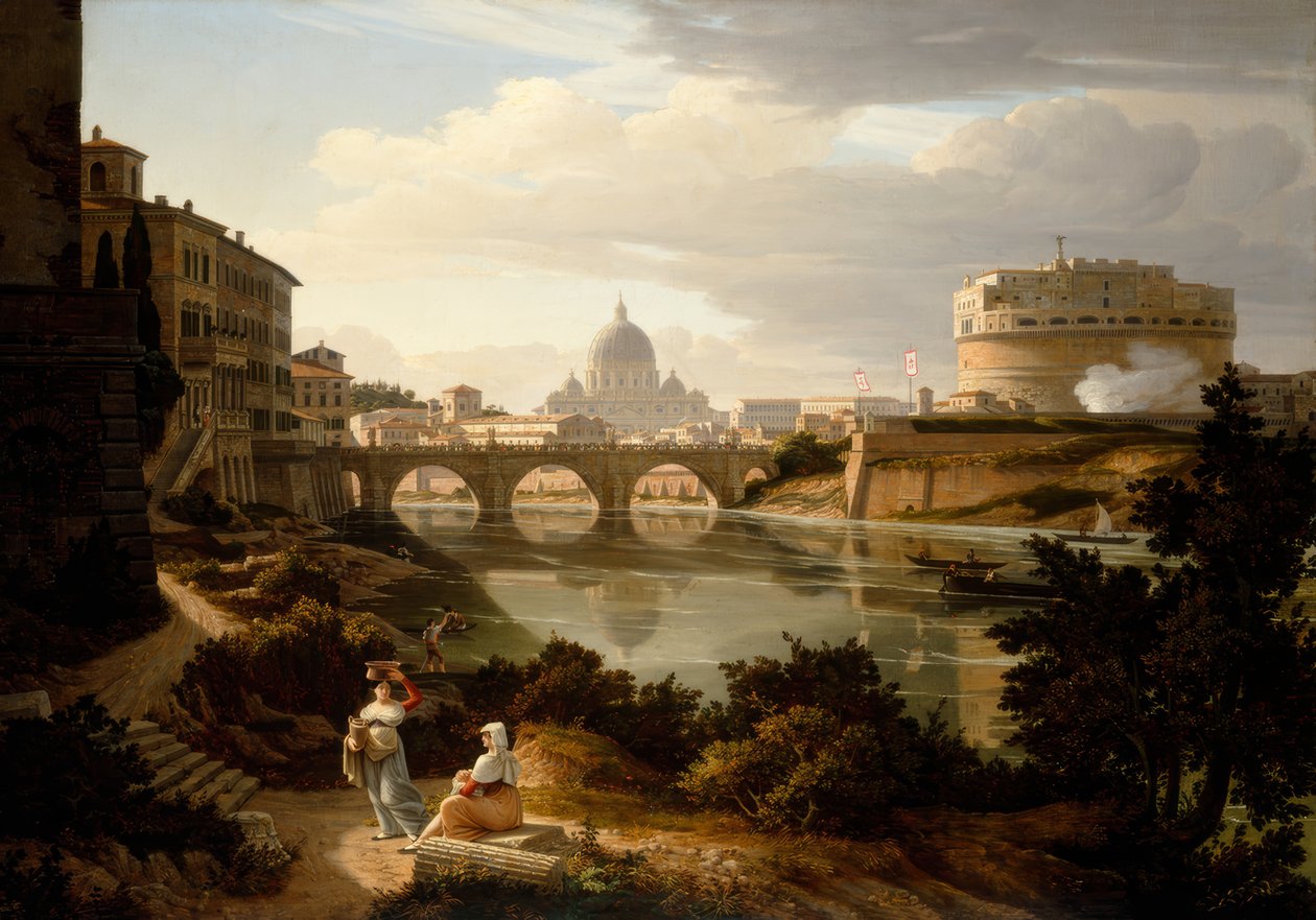 Roma, güneyden Tiber