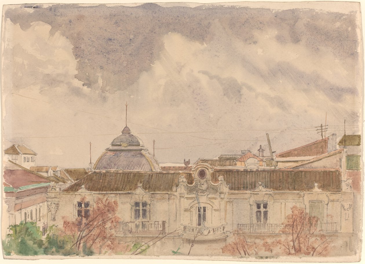 Belvedere Sarayı, Viyana by Rudolf von Alt
