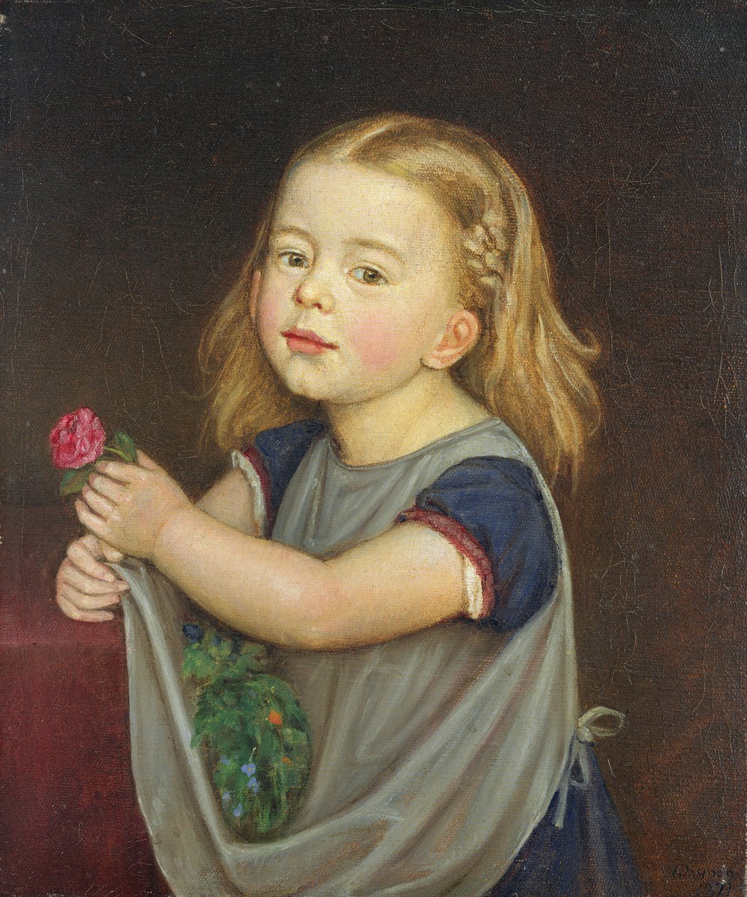 Antonia Franziska Romana Wasmann (1866-1944) 1871 by Rudolph Friedrich Wasmann