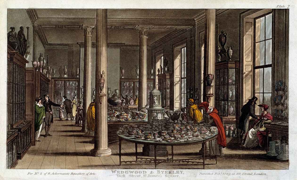 R. Ackermann tarafından Londra Lithograph