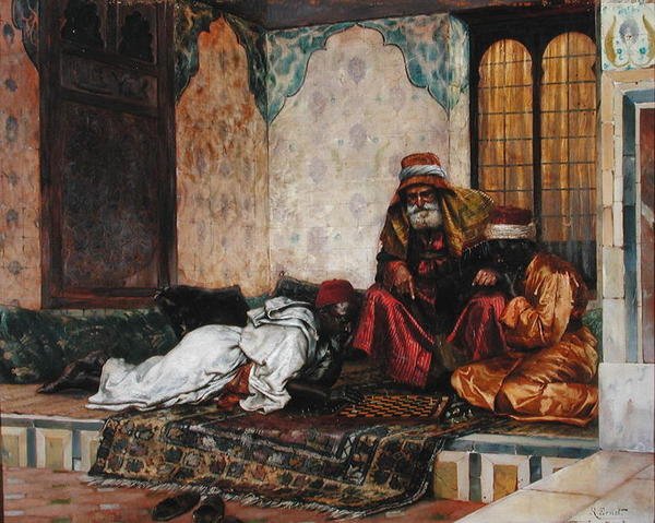 Satranç Oyunu by Rudolphe Ernst