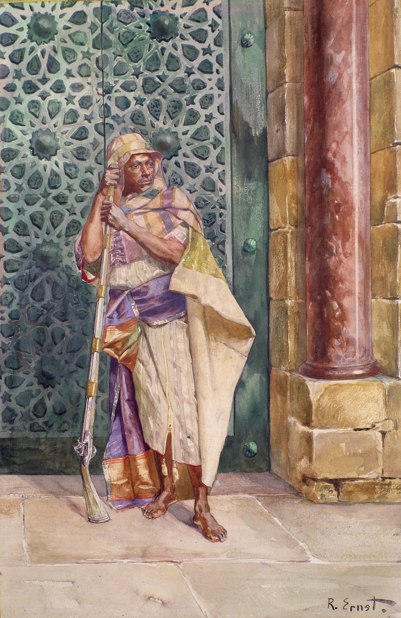 Harem Muhafızı by Rudolphe Ernst