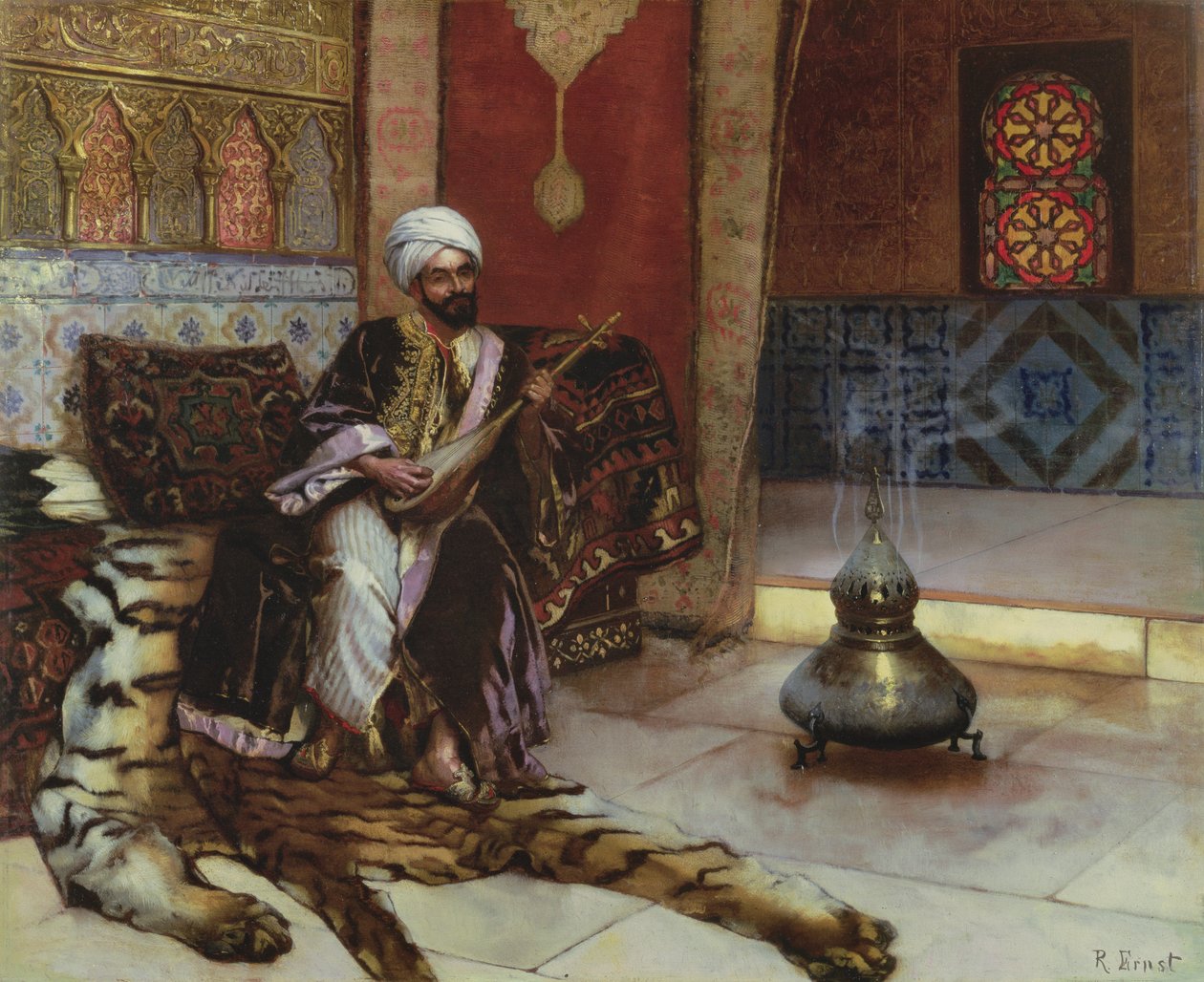 Müzik Muhafızı (panel) by Rudolphe Ernst