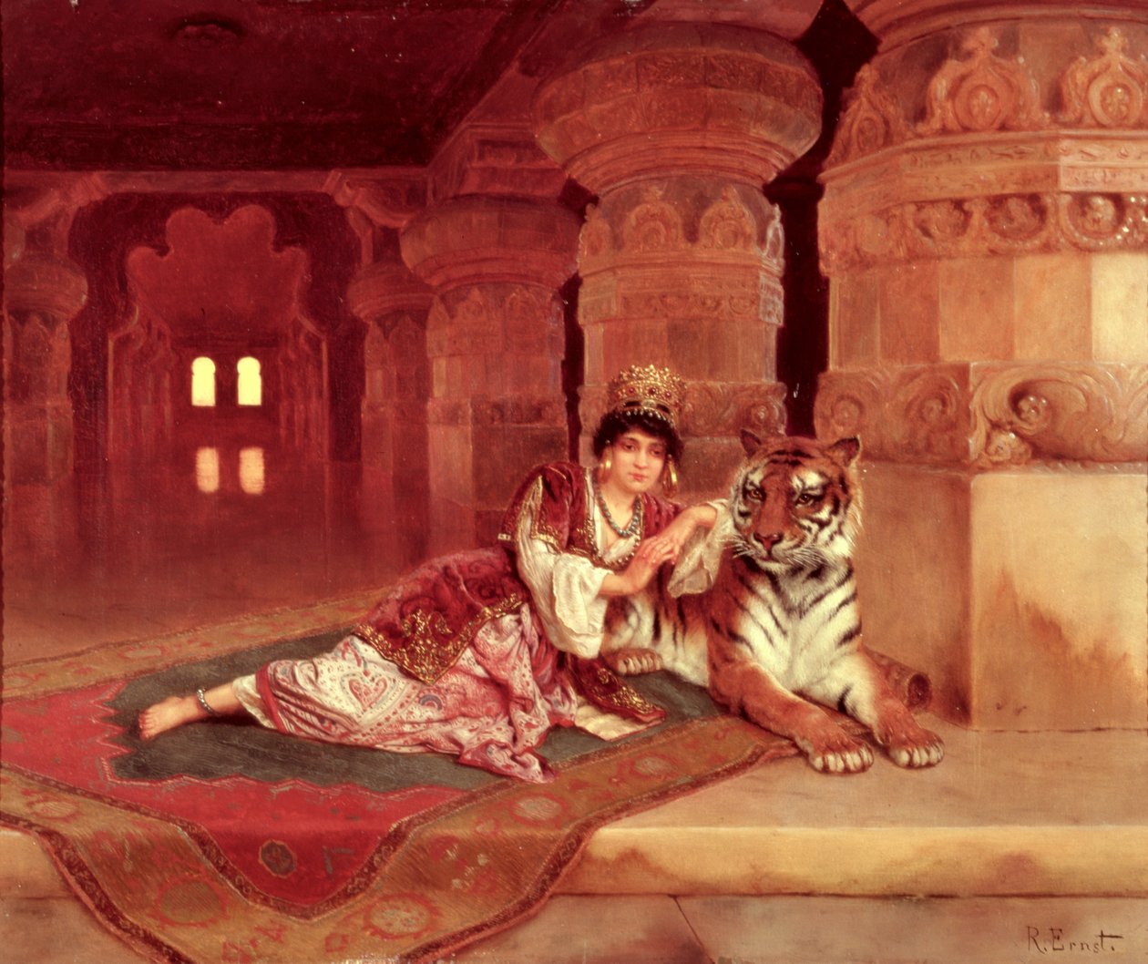 Sheba Kraliçesi by Rudolphe Ernst