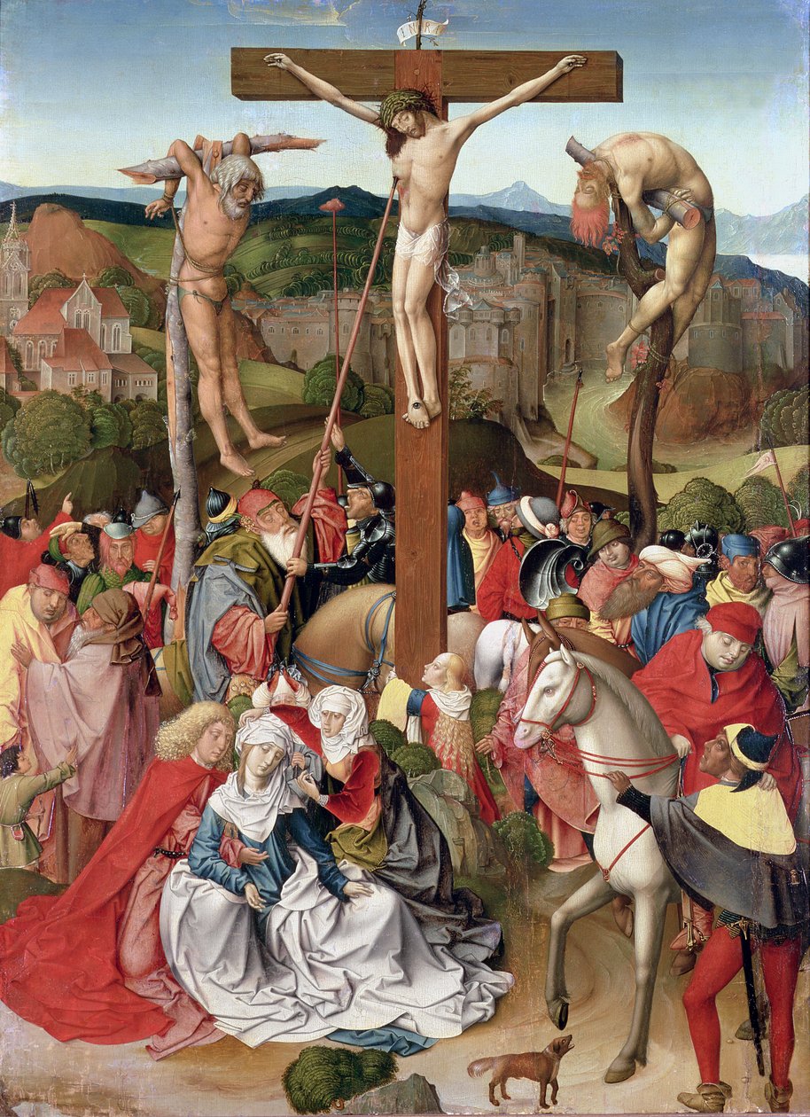 Çarmıha Gerilme, 1496 by Rueland, the Younger Frueauf