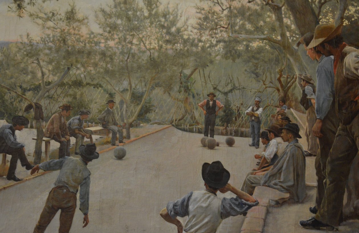 Bocce Oyunu (detay) by Ruggero Focardi