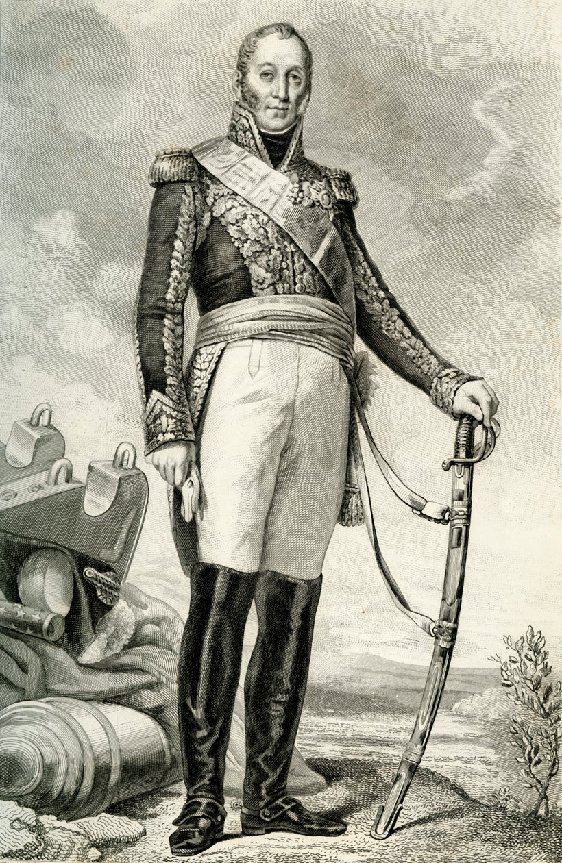 Edouard Adolphe Casimir Joseph Mortier, 1804, 1839. by Ruhiere