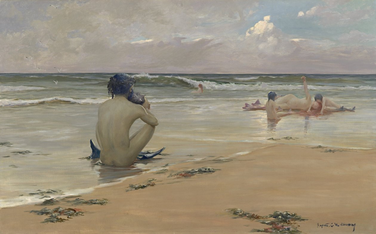 deniz idil by Rupert Bunny