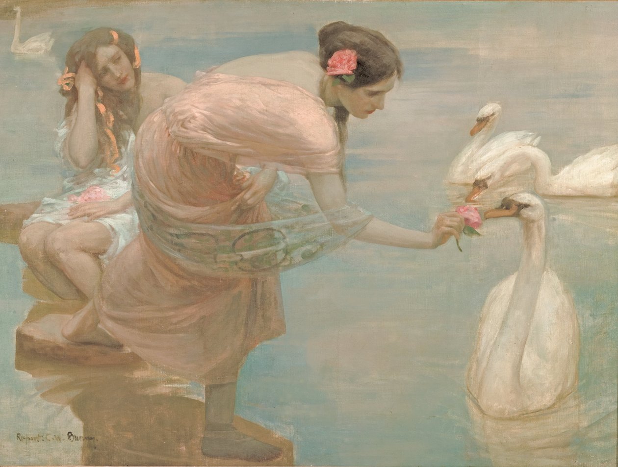 Bir yaz sabahı by Rupert Bunny