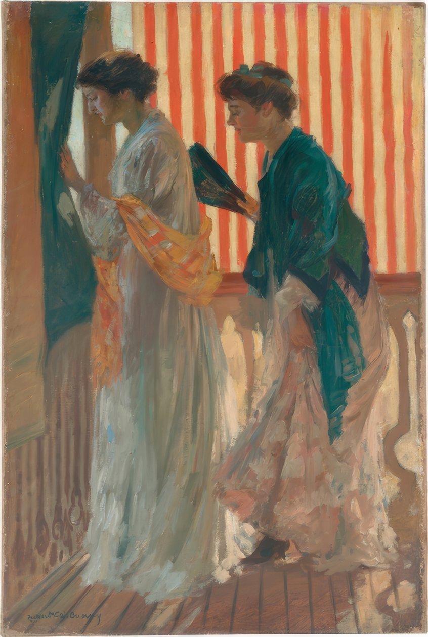 Kim geliyor? by Rupert Bunny
